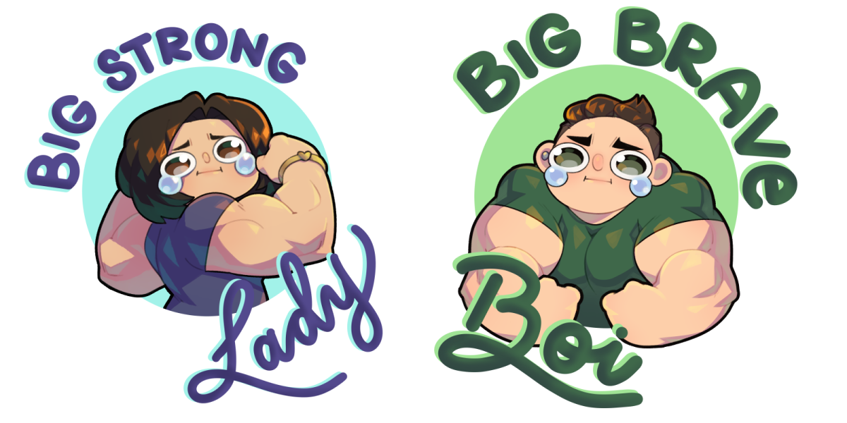 BIG STRONG LADY || BIG BRAVE BOI