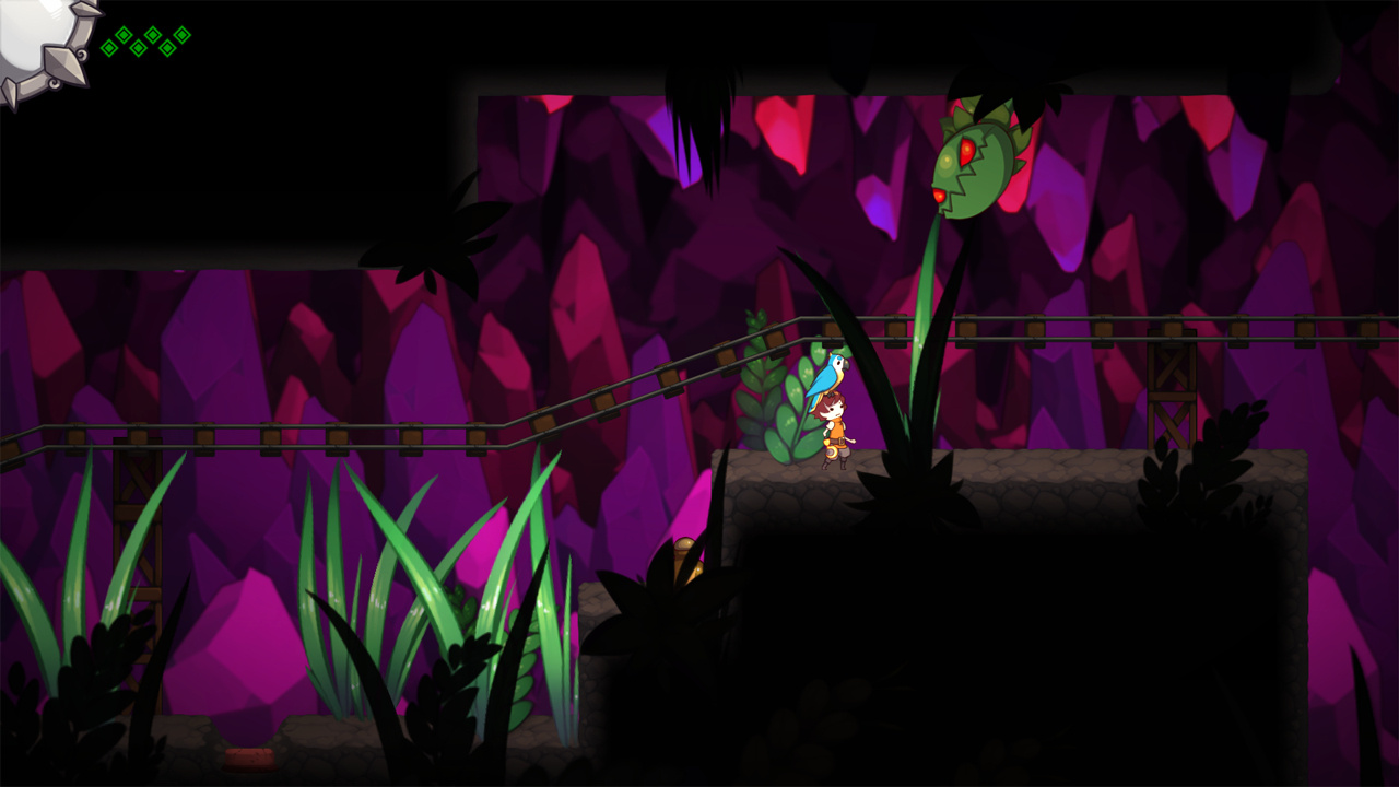 Environment :: Crystal Caves