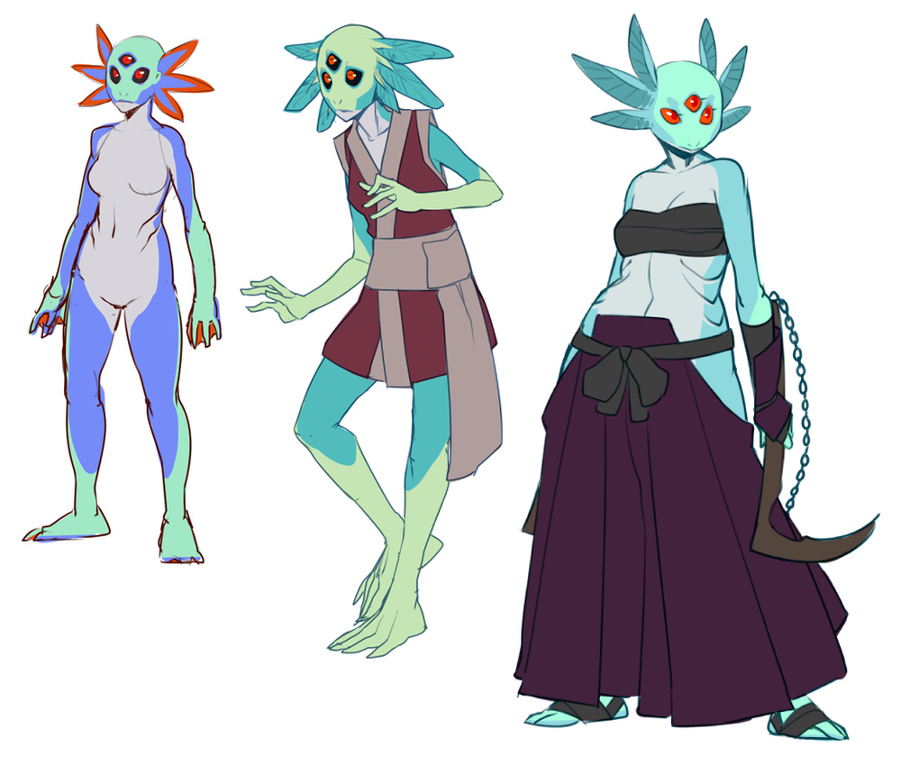 Race Design :: Hylotls